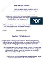 Dynamic Programming MMT ITS