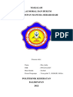 Nilai Moral Dan Hukum