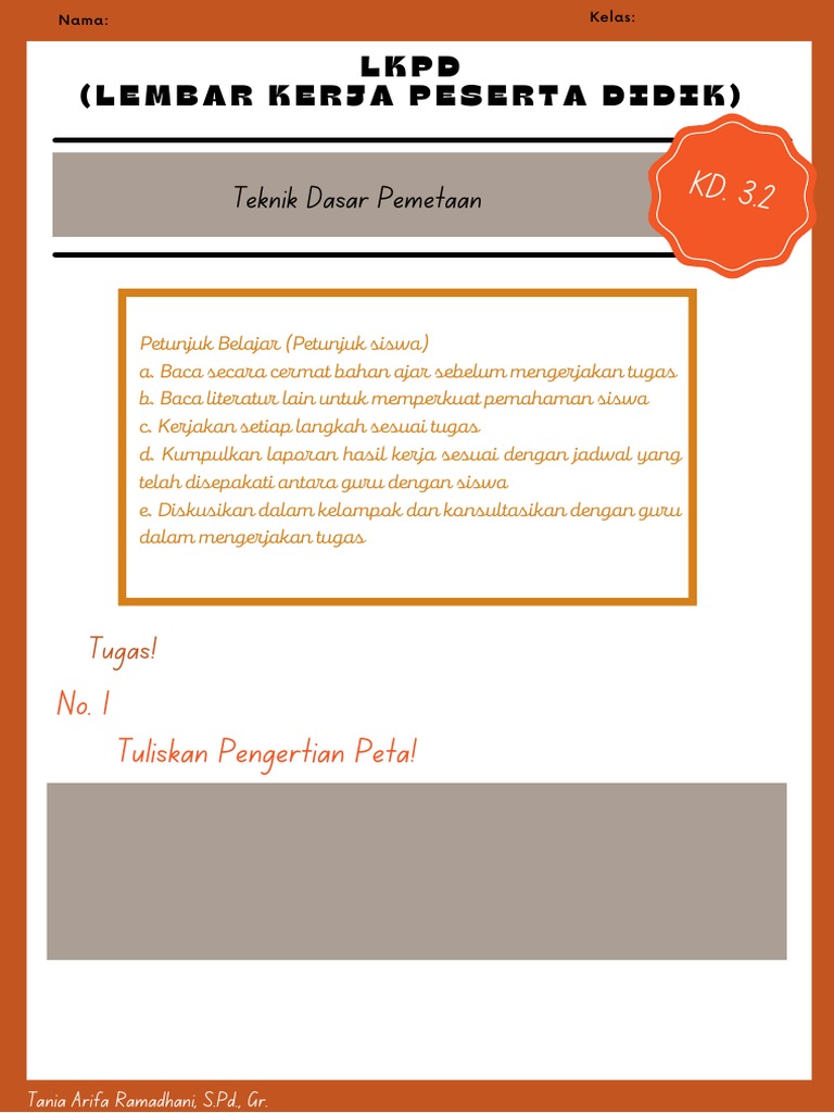 LKPD (Lembar Kerja Peserta Didik) | PDF