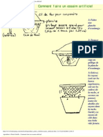 Comment Faire Un Essaim Artificiel