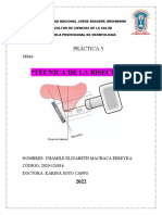 "Técnica de La Bisectriz": Práctica 5