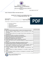 HG Annex 1 Homeroom Guidance Class Obsevation Tool