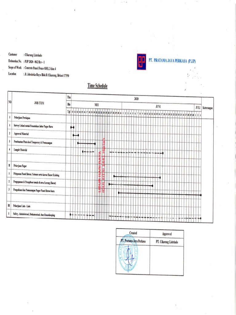 Schedule OHL 3 & 4 PDF