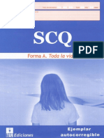 Cuadernillo Forma A Cuestionario (SCQ) (Tea Ed.) (Form. Alt.)