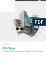 150 Ways To Automate Service Management Throughout Your Organization