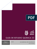 Guía de Estudio Química III