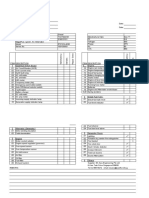 Generator Check List - 12 Sep 2012-2