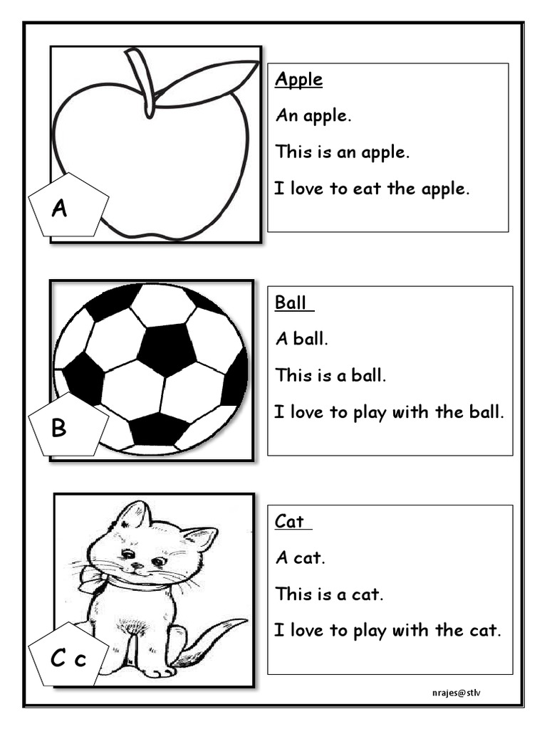 English Alphabet Book PDF