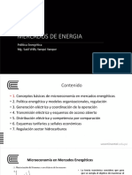 Mercados energéticos y política energética en el Perú