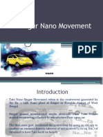 Case Study Tata Nano Movement