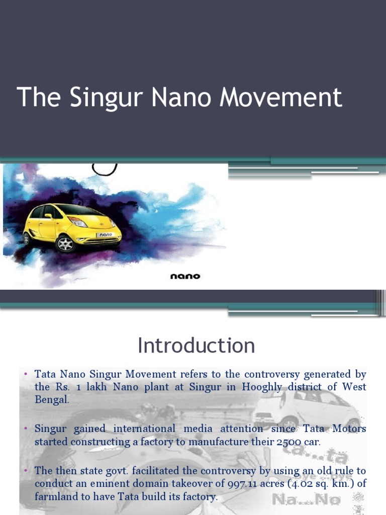 Case Study Tata Nano Movement | PDF