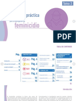 Feminicidio Tomo 3