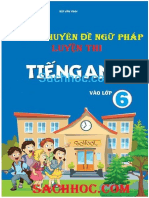 Các Chuyên Đề Ngữ Pháp Luyện Thi Tiếng Anh Vào Lớp 6