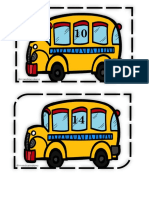 Autobuses Anterior y Posterior Números Hasta El 100