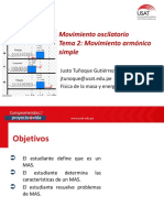 Tema 2 Movimiento Armónico Simple