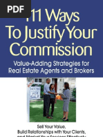 Download Real Estate Agent 100 Ways to Justify Your Comission by Michael Yurovsky SN59673228 doc pdf