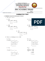 Summative Test 1 W1 Q1 Gen Math