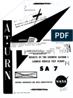 Results of The Seventh Saturn I Launch Vehicle Test Flight SA-7