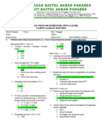 SDIT Baitul Akbar Parabek PTS Ganjil 2022/2023