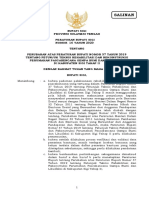 Perbup Nomor 16 Tahun 2020 Tentang Perubahan Atas Perbup Nomor 37 Tahun 2019 Tentang Juknis Rehabilitasi Dan Rekonstruksi Perumahan PascaBencana Gempa Bumi Tahap II