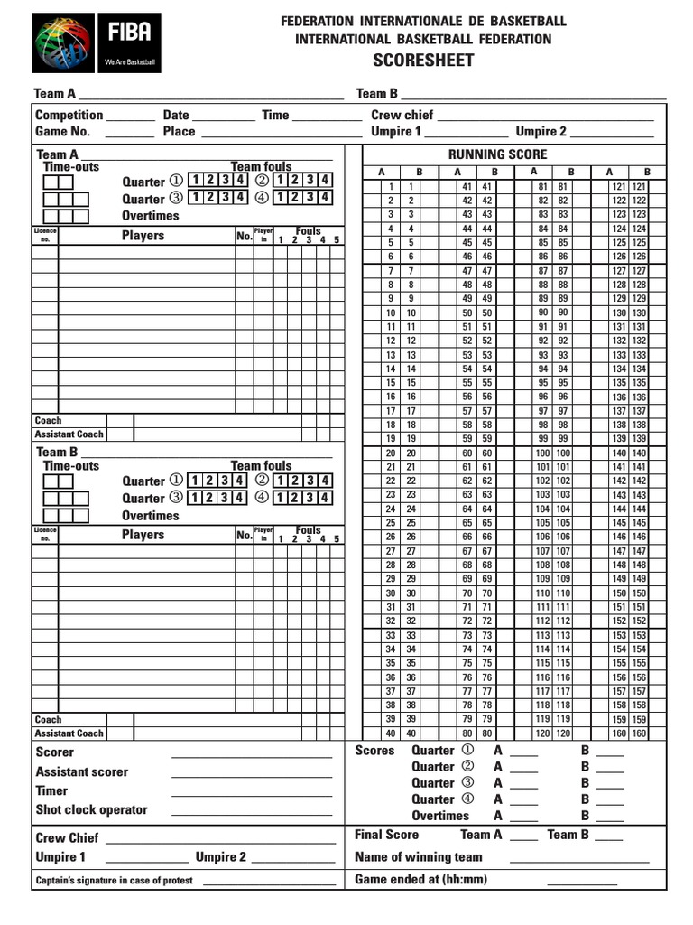 official-fiba-scoresheet-pdf-sports-team-sports