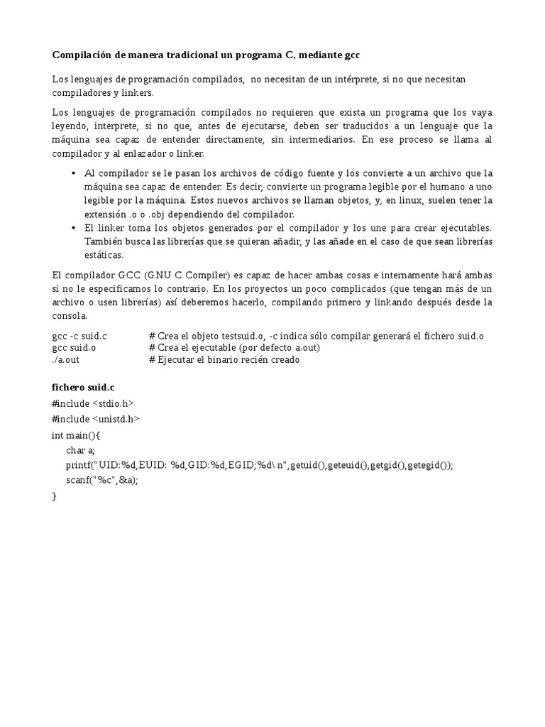 Compilar Make Makefile PDF Implementaci n Ingenier a Inform tica