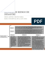 Gestion de Riesgo de Desastre