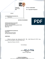 IPV No. 10-2009-00009 (La Concepcion College v. Catabijan)