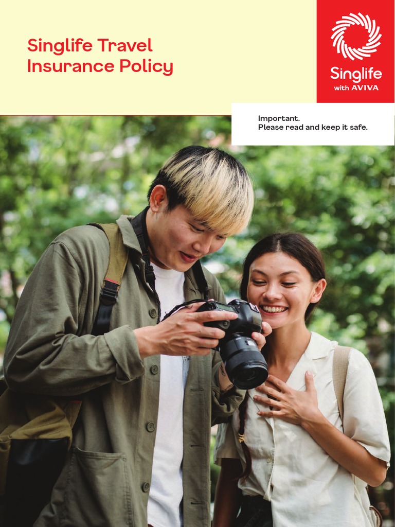Singlife Travel Insurance Policy Overview | PDF | Insurance
