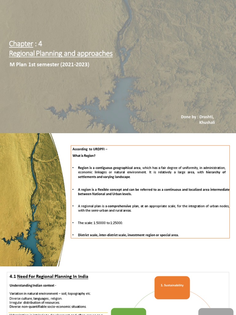 Regional Planning | PDF | Sustainability | Infrastructure