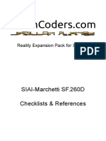 REP SF260 Checklists References
