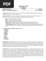 Class 9 English All-in-One Guide | PDF