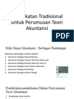 Pertemuan 4 Pemdekatan Tradisional Untuk PerumusanTeori Akuntansi Chapter 4