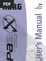 Download Pa3X User Manual v100 English by Vasi Bordianu SN59675124 doc pdf