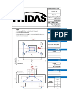 (Midasbridge - Com) 2D - Strut-and-Tie Model For 4piles Cap