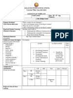 Social Studies G-6 Lesson Plan