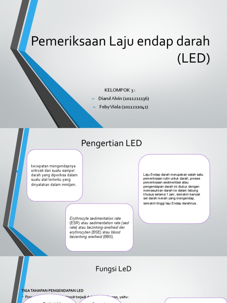 Hematologi Praktek Kel.3 (Led) | PDF