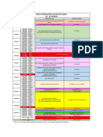 Jadual Perancangan Latihan