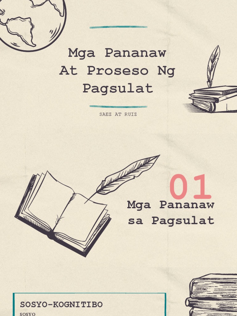 Q1 W3 Mga Pananaw at Proseso Sa Pagsulat | PDF