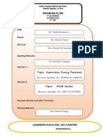 1st LAC SESSION Narrative Report