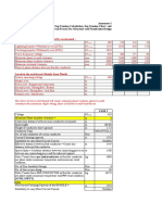 Swing and Deflection Calculations