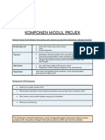 Komponen Modul Projek