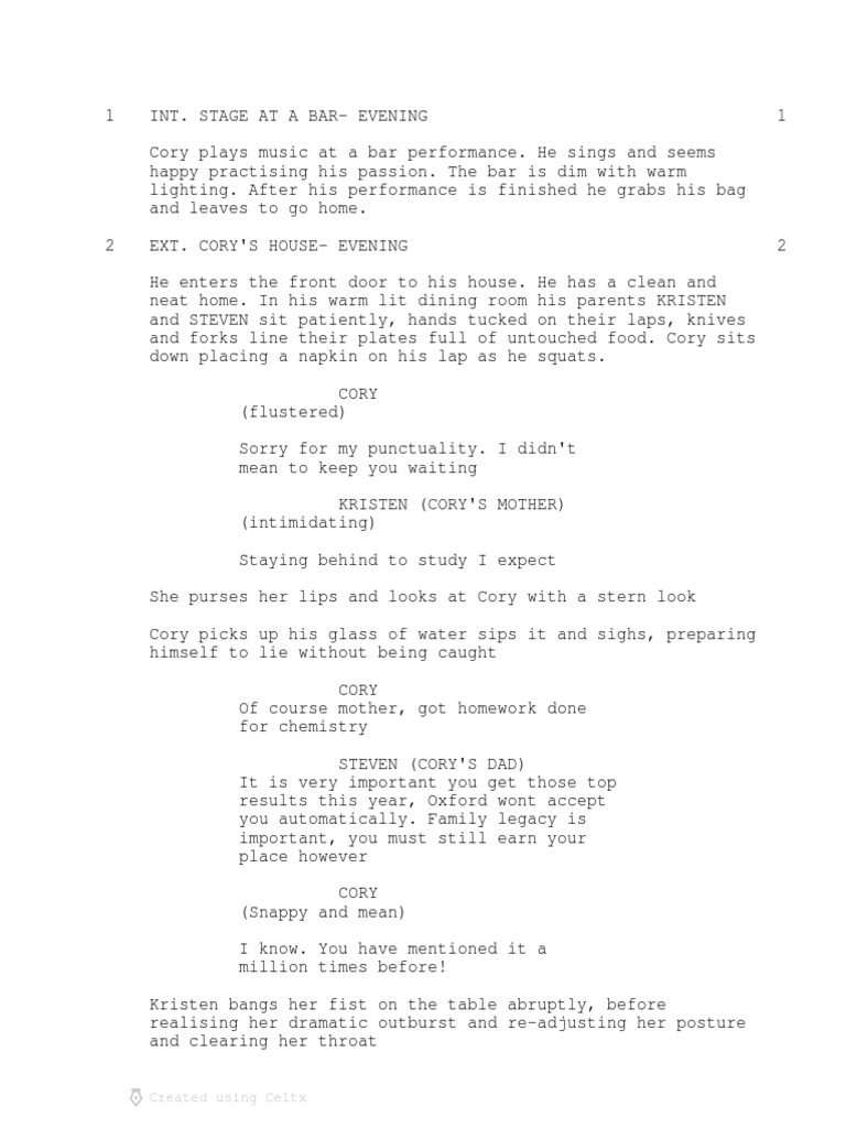Shooting Script Pdf | Shooting Script: How to Write a Shooting Script ...
