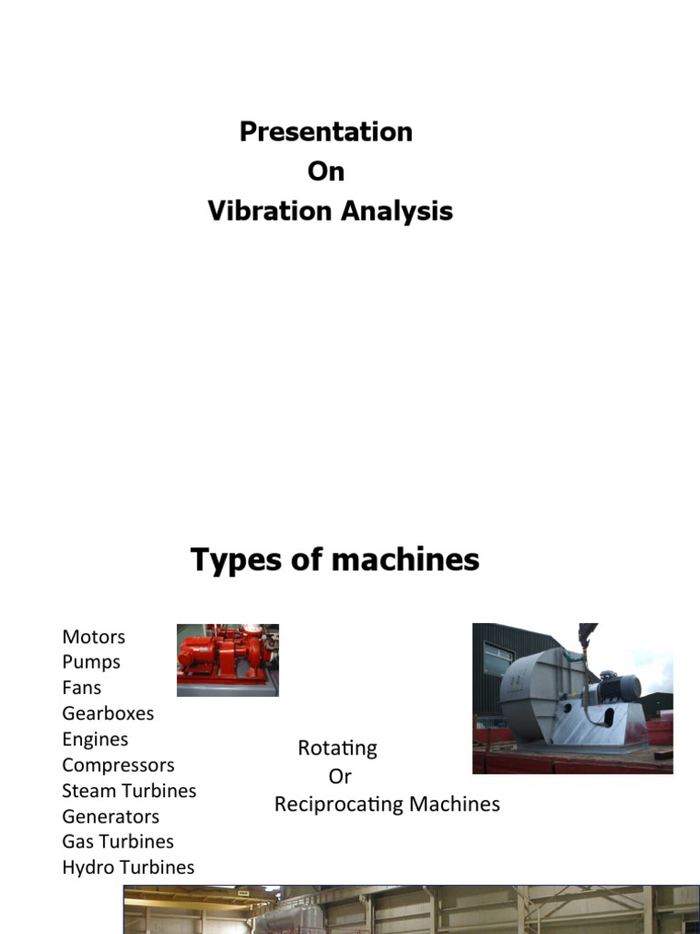 Vibration Analysis PDF Machines Bearing (Mechanical)