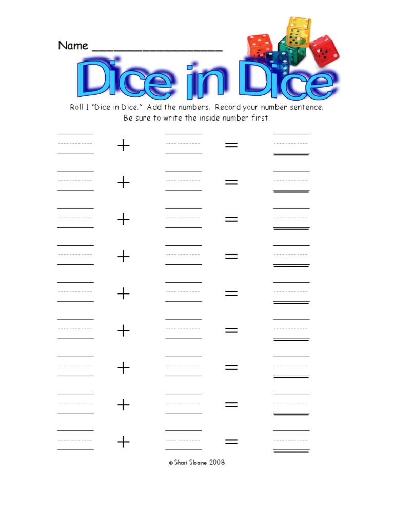 Dice in Dice | PDF