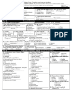 Disaster Mortality Form