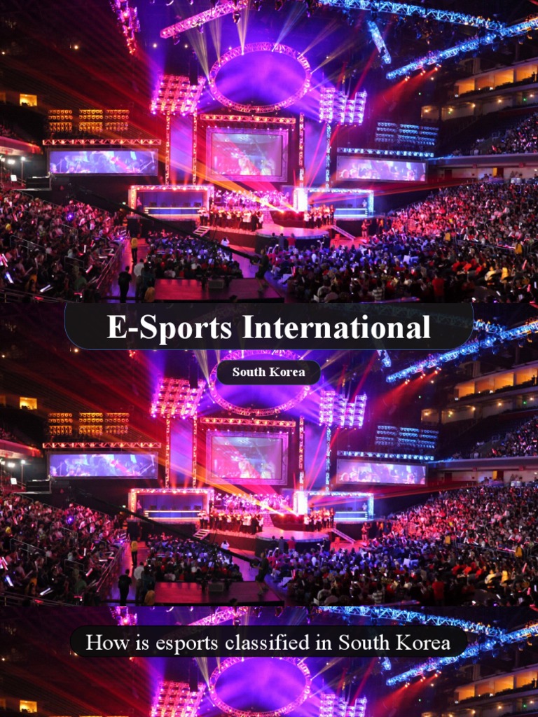 Esports Powerpoint Sk Pdf Gaming