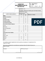 XXXX Requisitos Medioambientales VXX - YY22