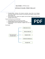 Handout Pertemuan 1 Teks Laporan Hasil Percobaan