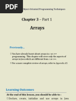 Chapter 3 Arrays